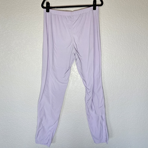 PARADOX 1/4 ZIP LONG SLEEVE PURPLE FLEECE PULLOVER AND PANTS BOTTOM WOMENS LARGE - Picture 7 of 7